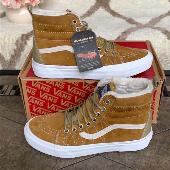 VANS SK8-Hi Mte Cumin/Slate Green WMNS - Picture 16 of 16